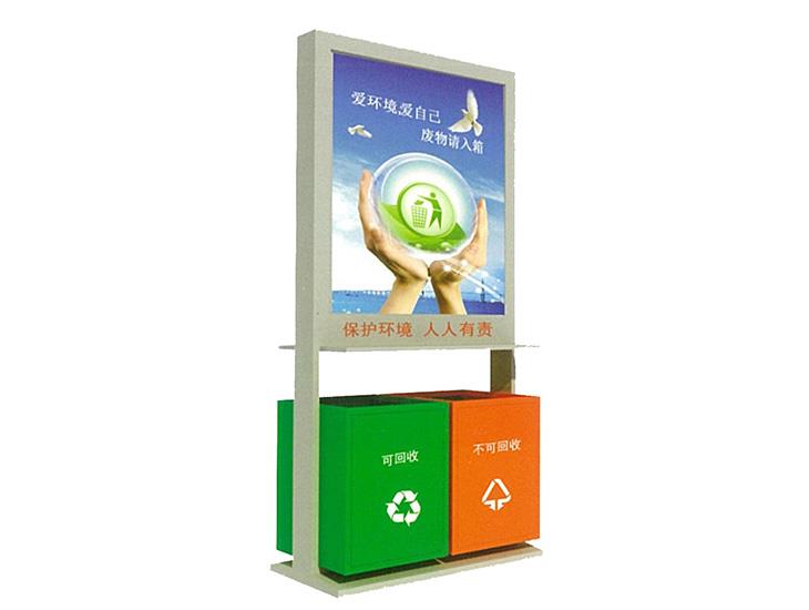 不锈钢广告保洁箱